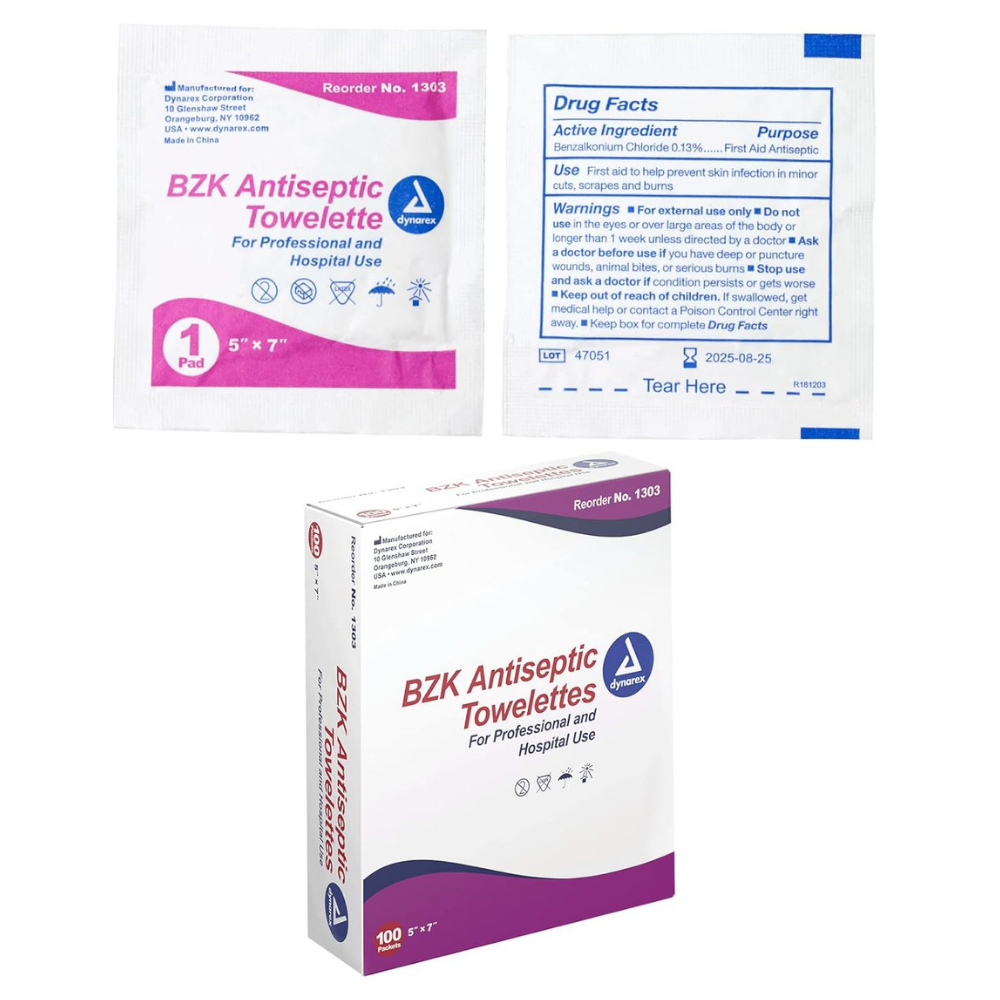 Top 10 Must-Have Items for Your Car First Aid Kit List 8 car first aid kit list Antiseptic Wipes