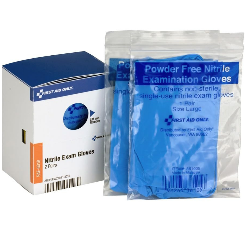 Top 10 Must-Have Items for Your Car First Aid Kit List 9 car first aid kit list Disposible Gloves